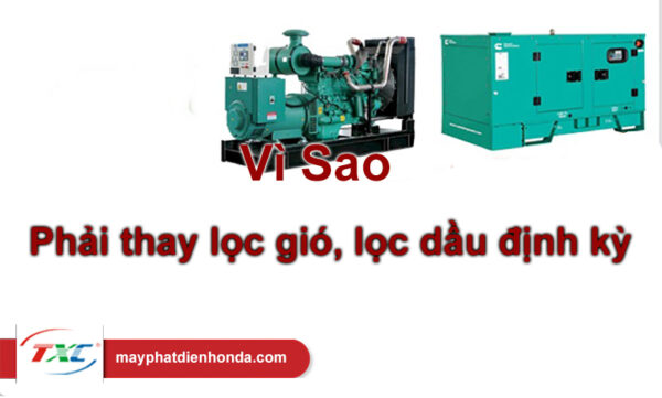 Bộ Lọc Khí, Lọc Dầu Trong Máy Phát Điện Là Gì? – Vì Sao Cần Thay Thế Định Kỳ? 1 Thay lọc gió và lọc dầu máy phát điện định kỳ